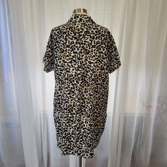 Andree by Unit Leopard Print Dress Size 1X - Picture 4 of 8